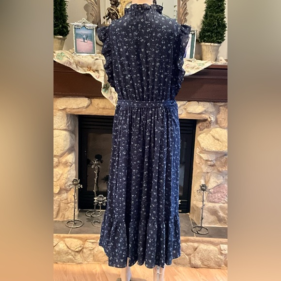 Kate Spade wild rose ruffle wrap dress 14 NWT - Picture 6 of 10